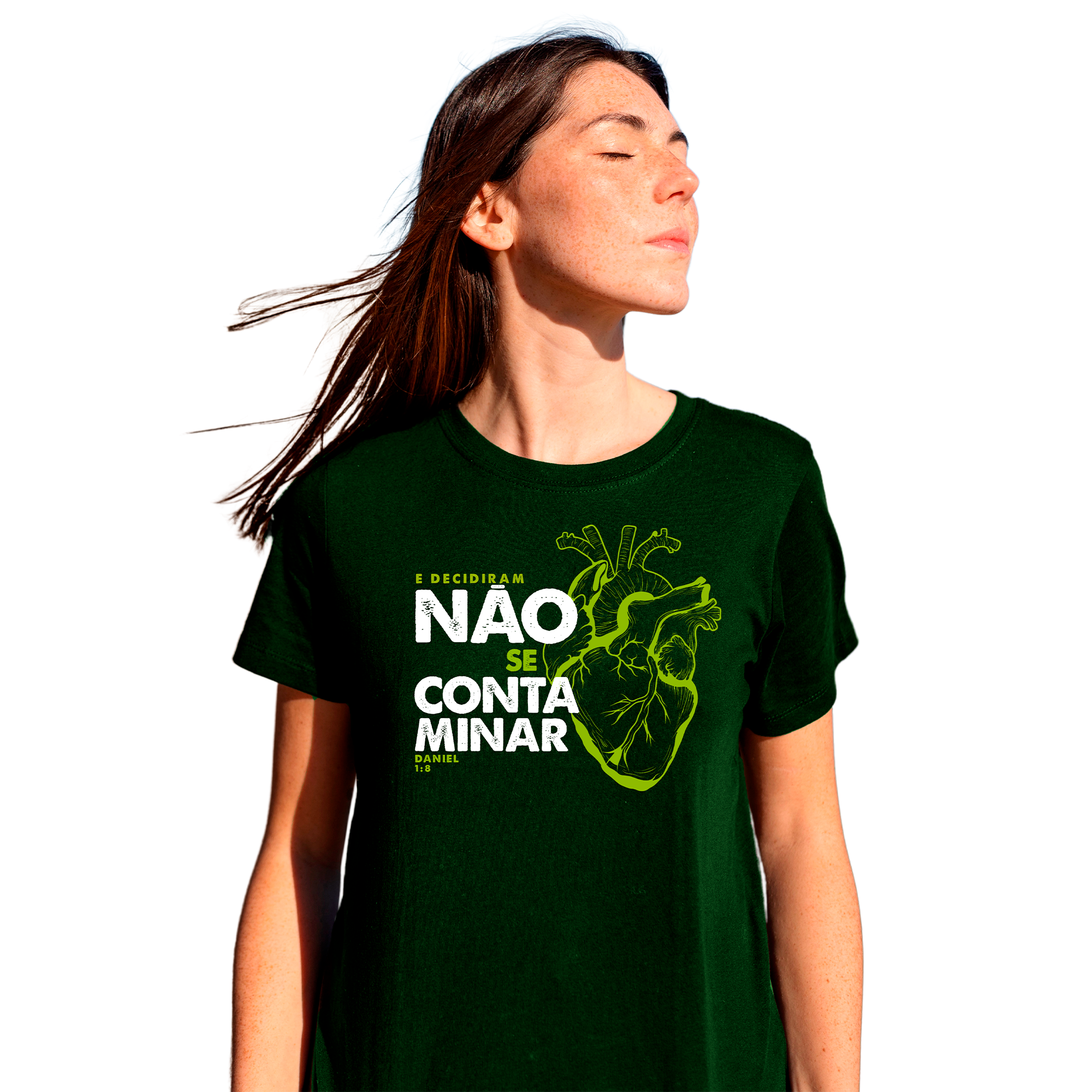 Nome do produto: Camisa Daniel 1:8 - Feminina