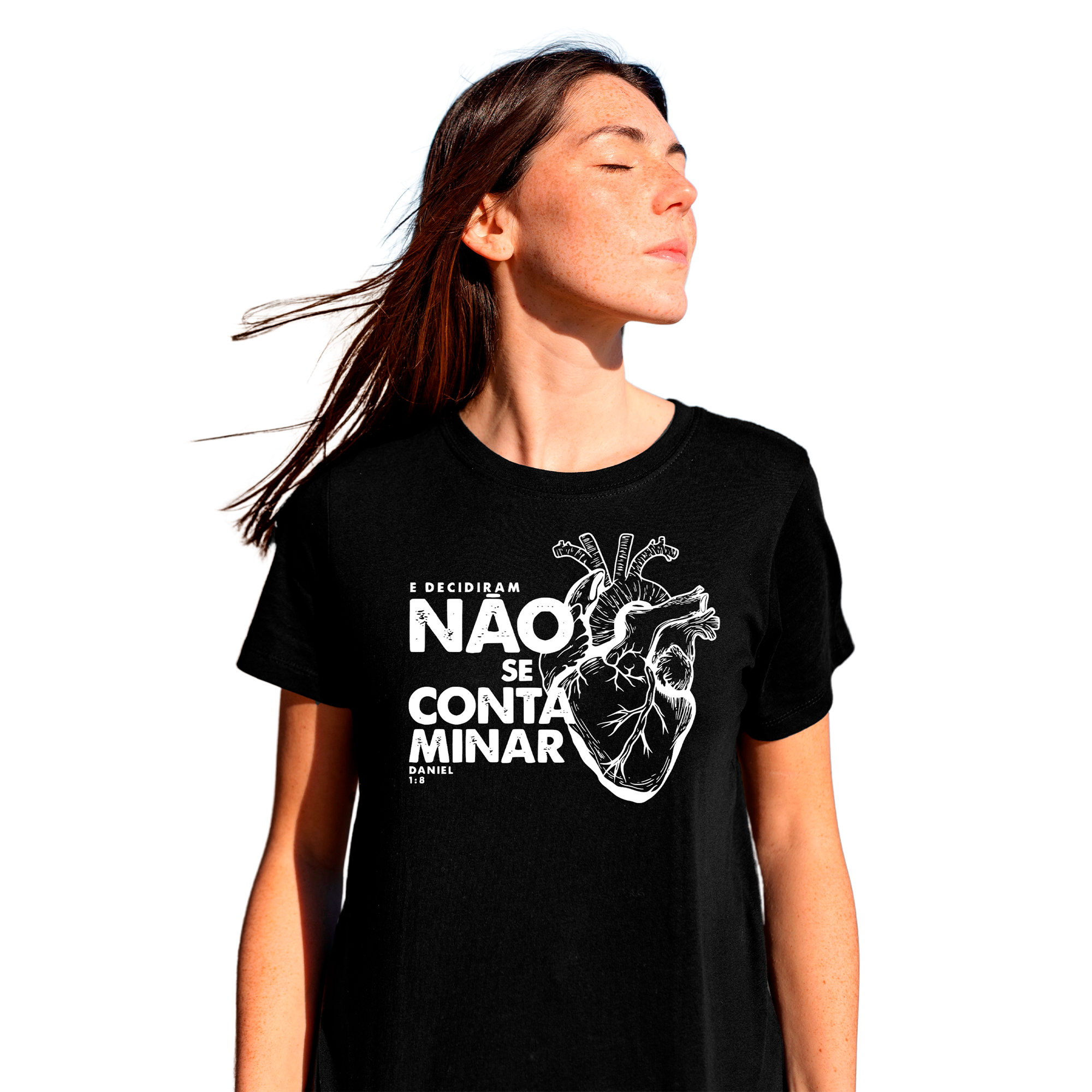 Nome do produto: Camisa Daniel 1:8 - Feminina