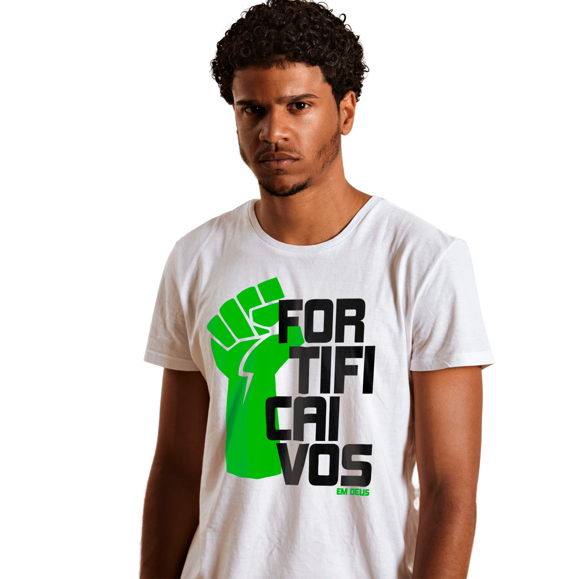 Nome do produto: Camisa Fortificai-vos - Masculina