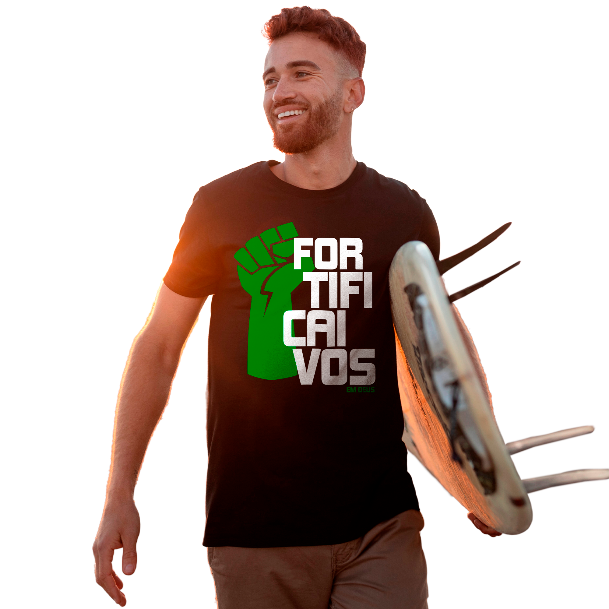 Nome do produto: Camisa Fortificai-vos - Masculino