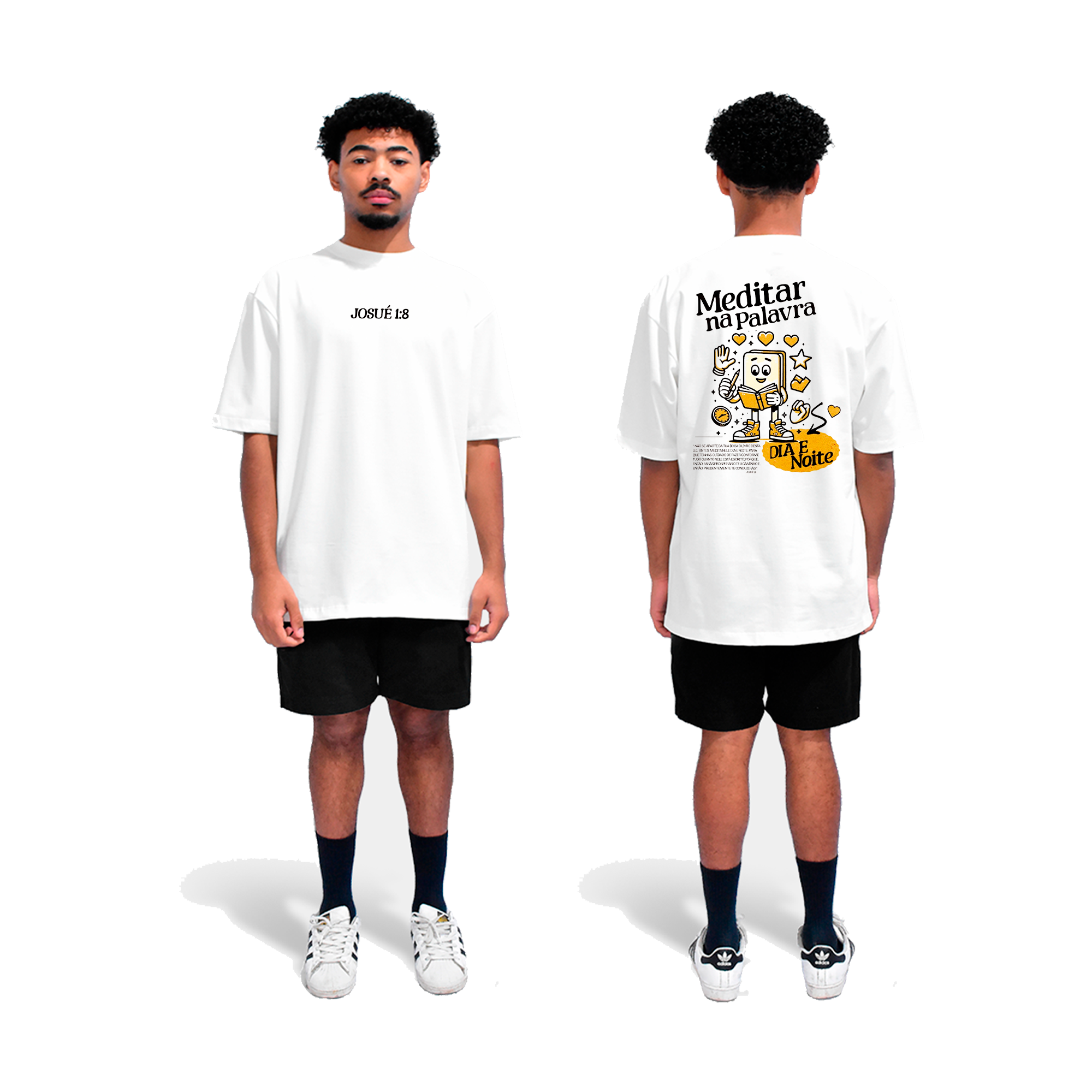 Nome do produto: Camisa JOSUÉ 1:8