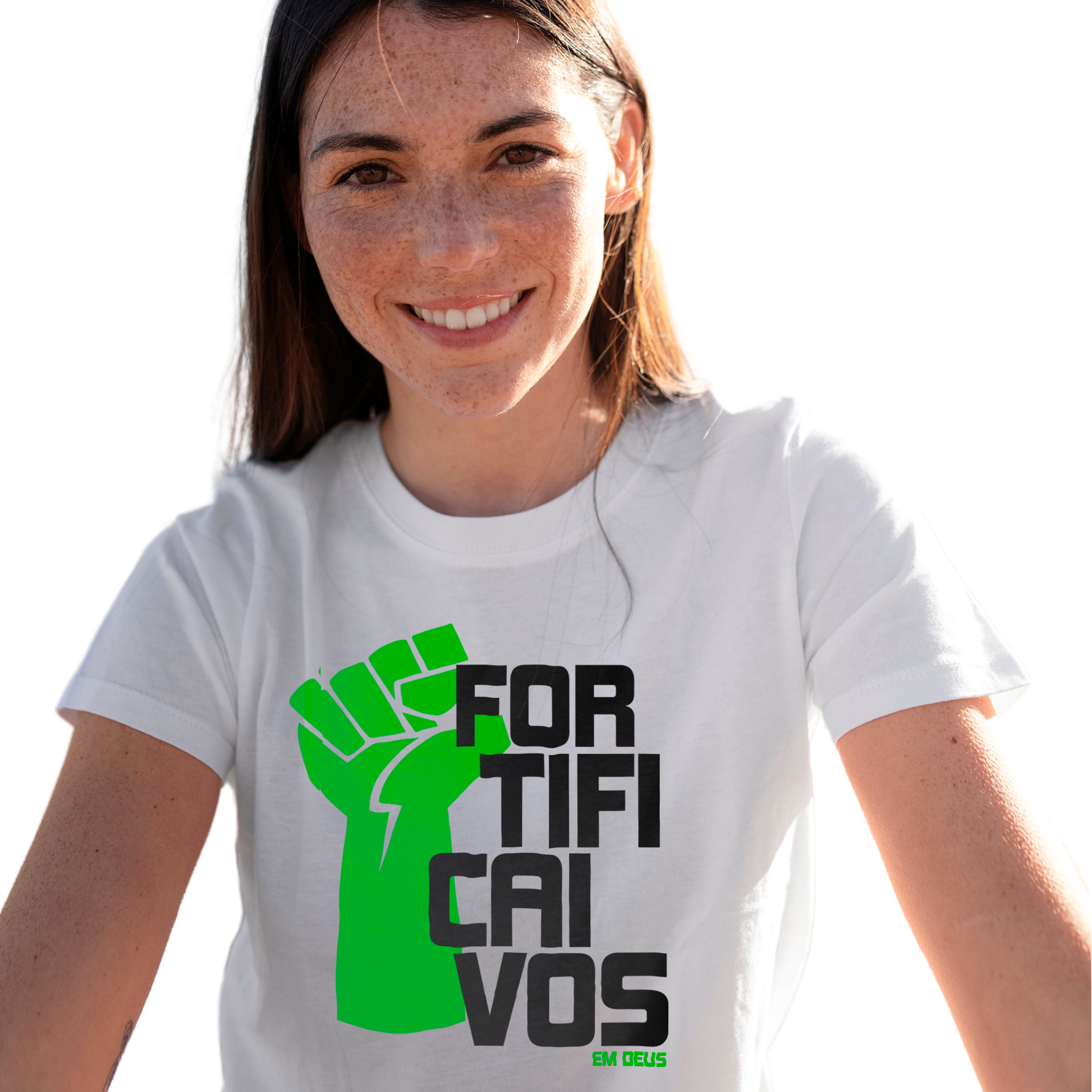 Nome do produto: Camisa Fortificai-vos - Feminina