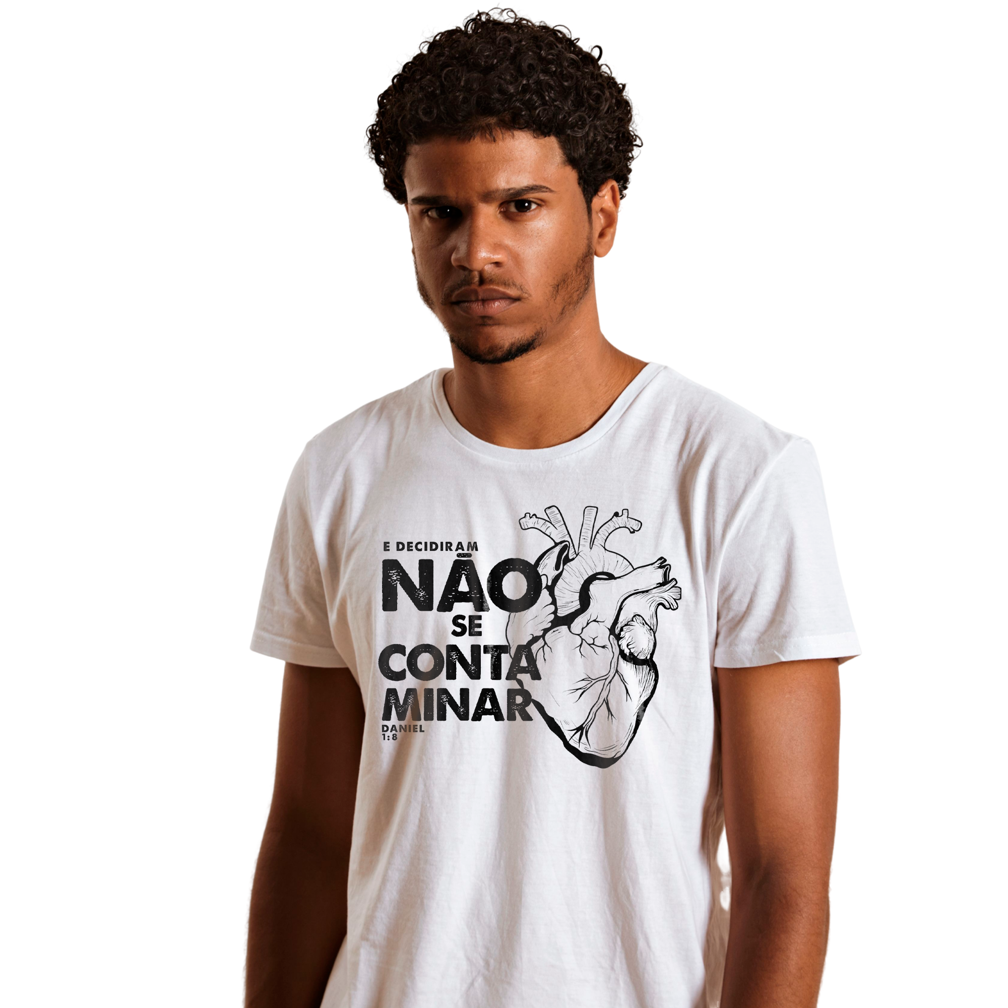 Nome do produto: Camisa Daniel 1:8 - Masculina