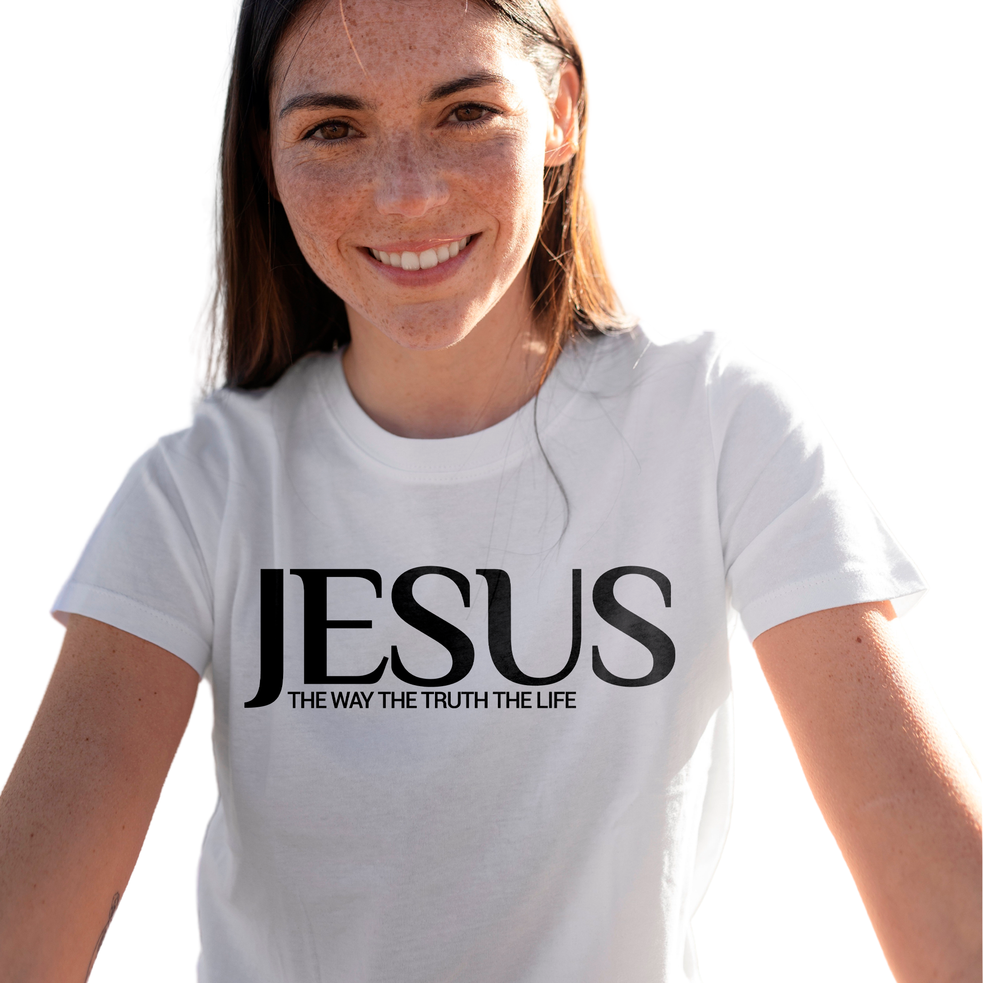 Nome do produto: Camisa Jesus - Feminina