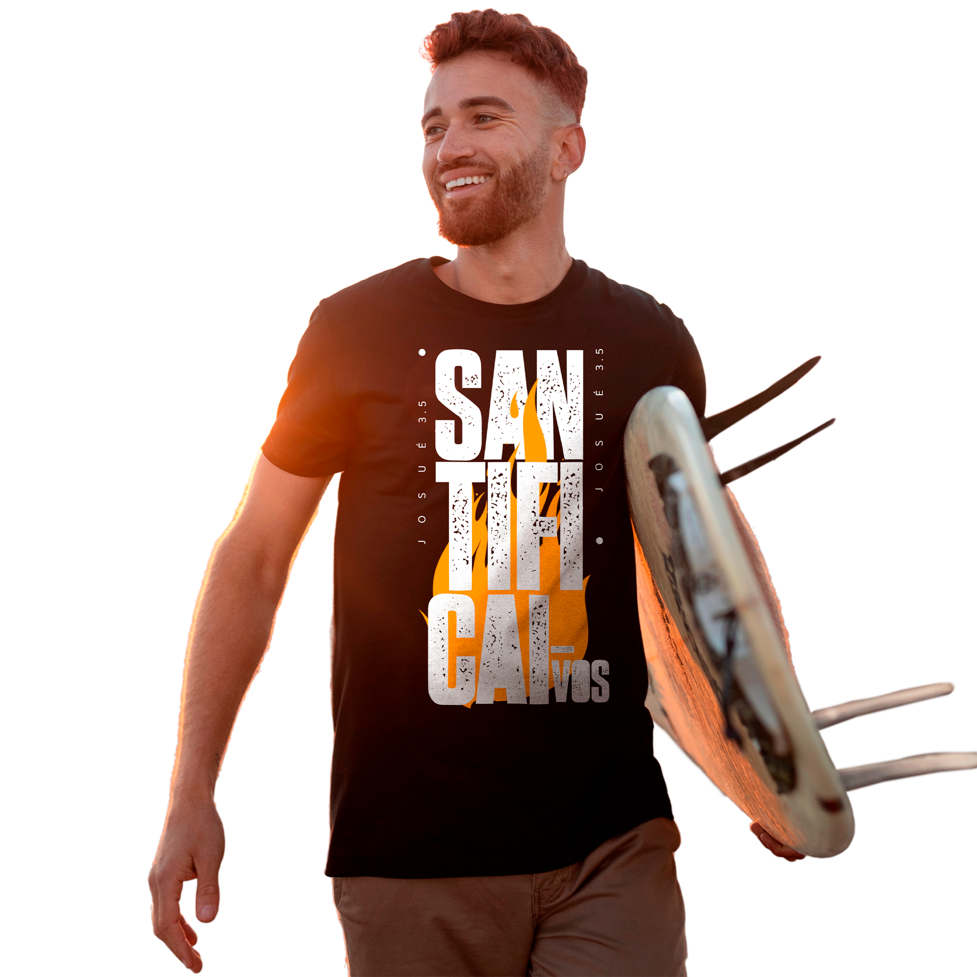 Nome do produto: Camisa Santificai-vos - Masculina
