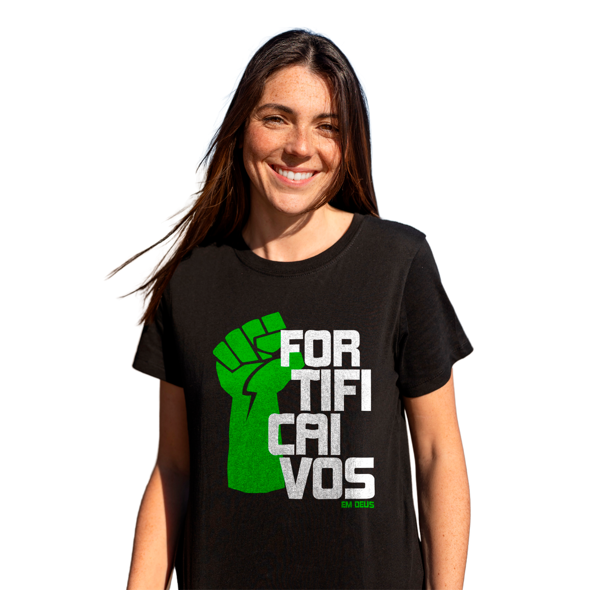 Nome do produto: Camisa Fortificai-vos - Feminina