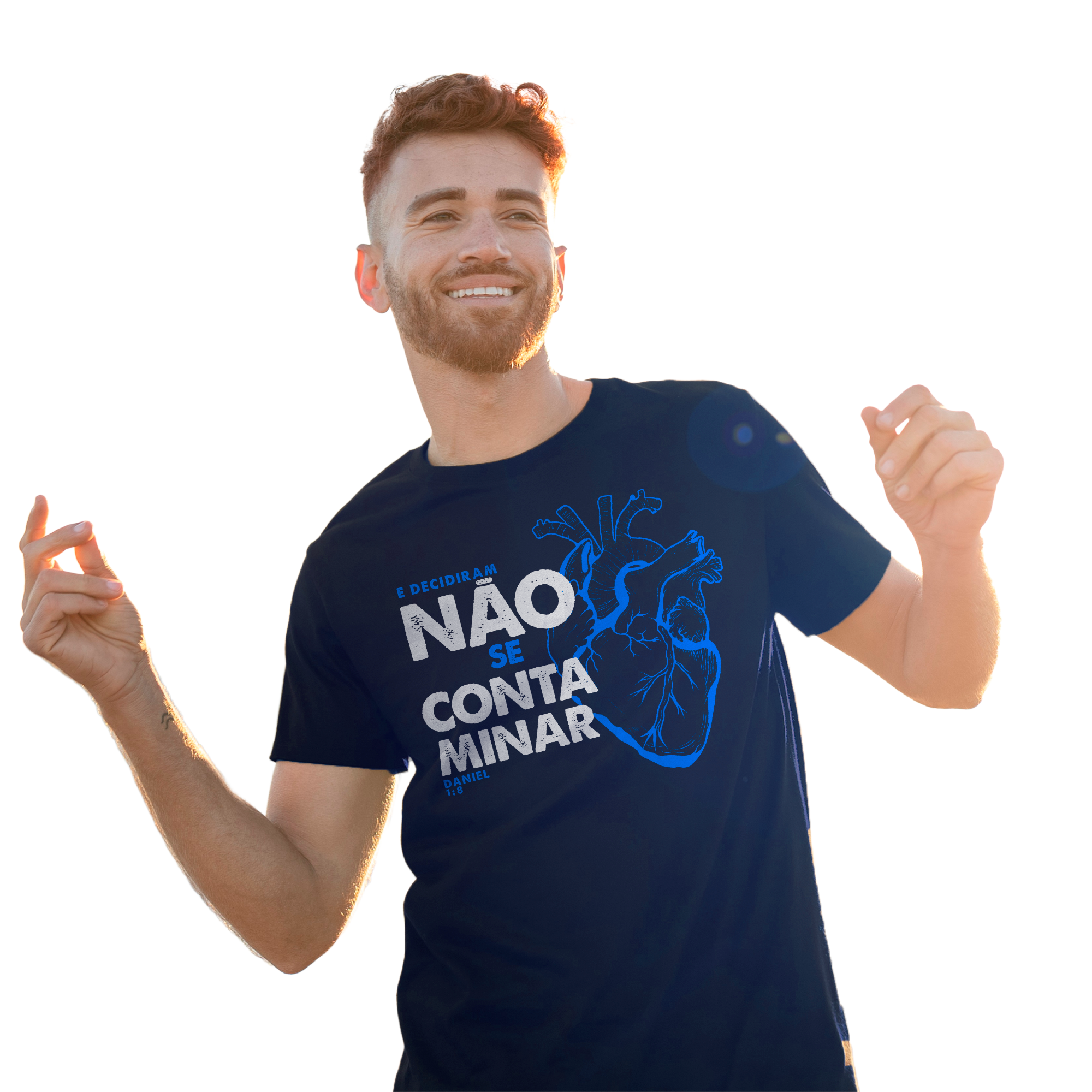 Nome do produto: Camisa Daniel 1:8 - Masculina