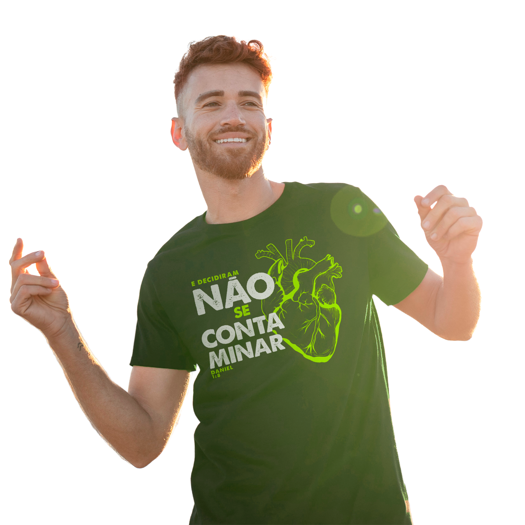 Nome do produto: Camisa Daniel 1:8 - Masculina