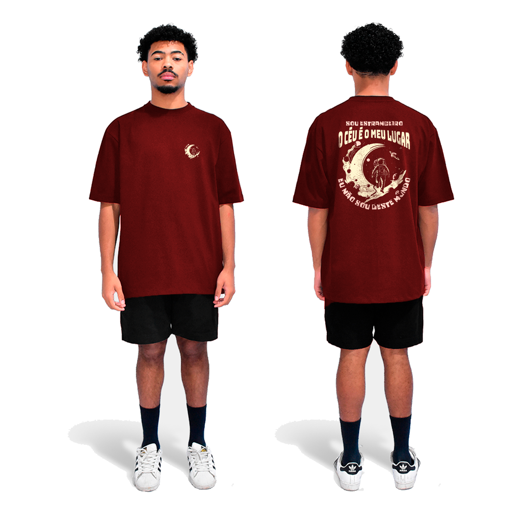 Nome do produto: Camisa Sou Estrangeiro