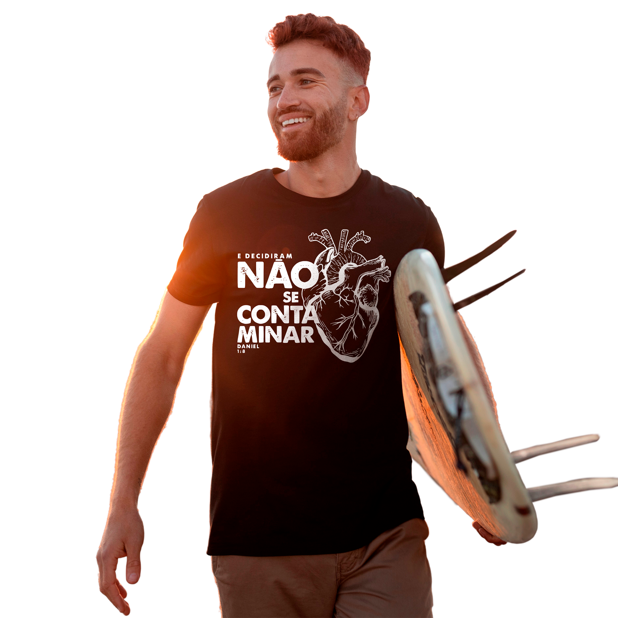 Nome do produto: Camisa Daniel 1:8 - Masculina