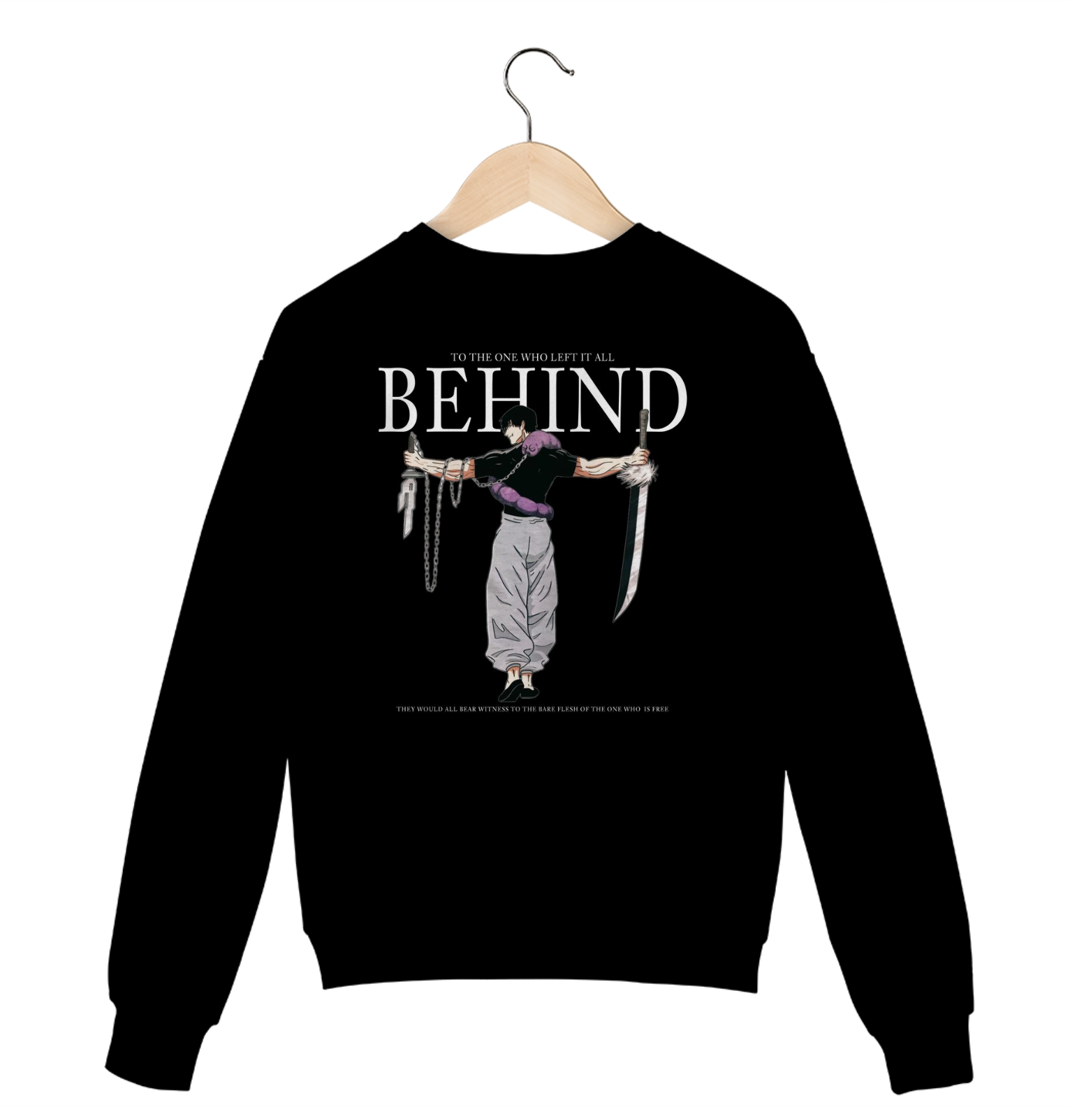 Nome do produto: To The One Who Left it All Behind Moletom