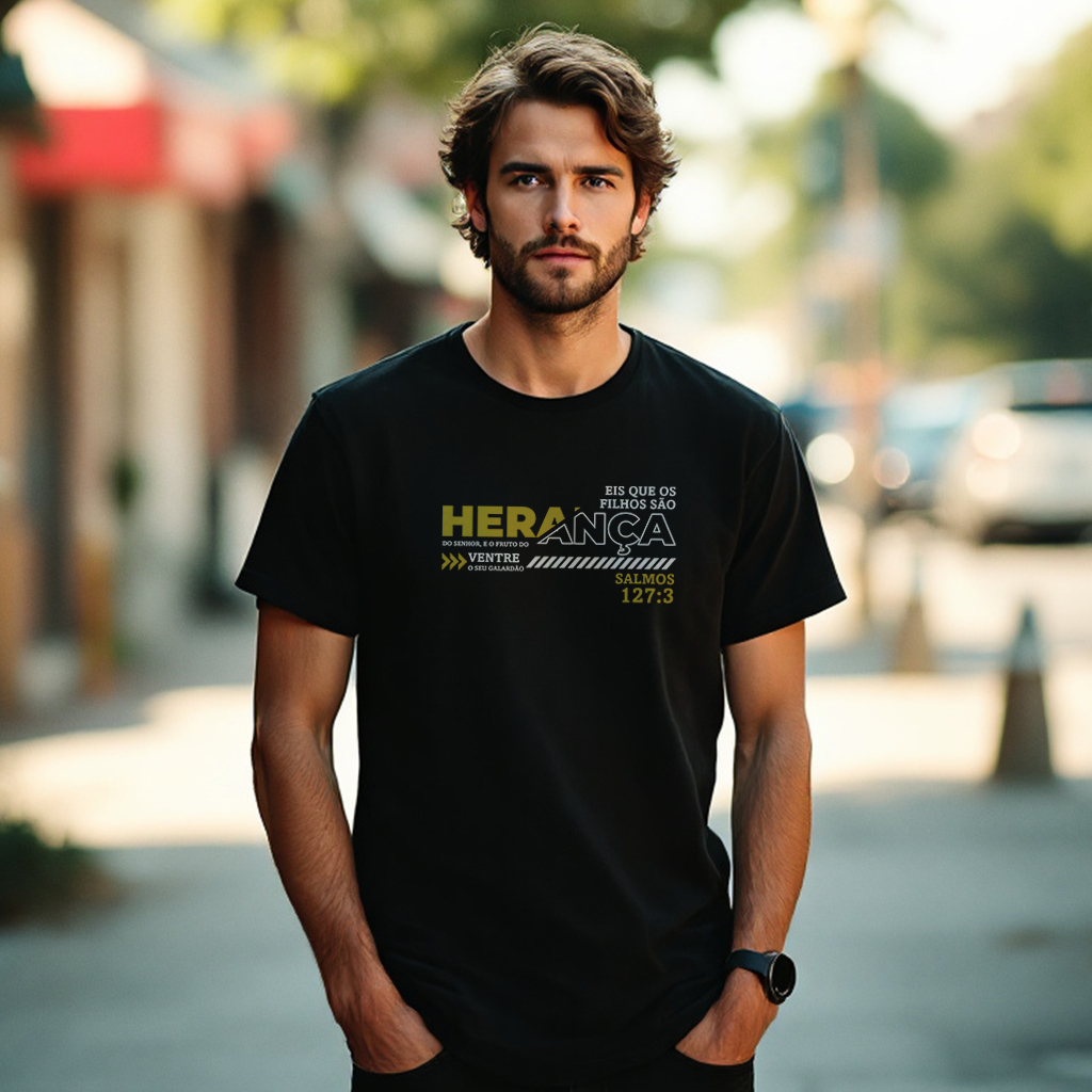 Nome do produto: Camisa Quality Herança do Senhor