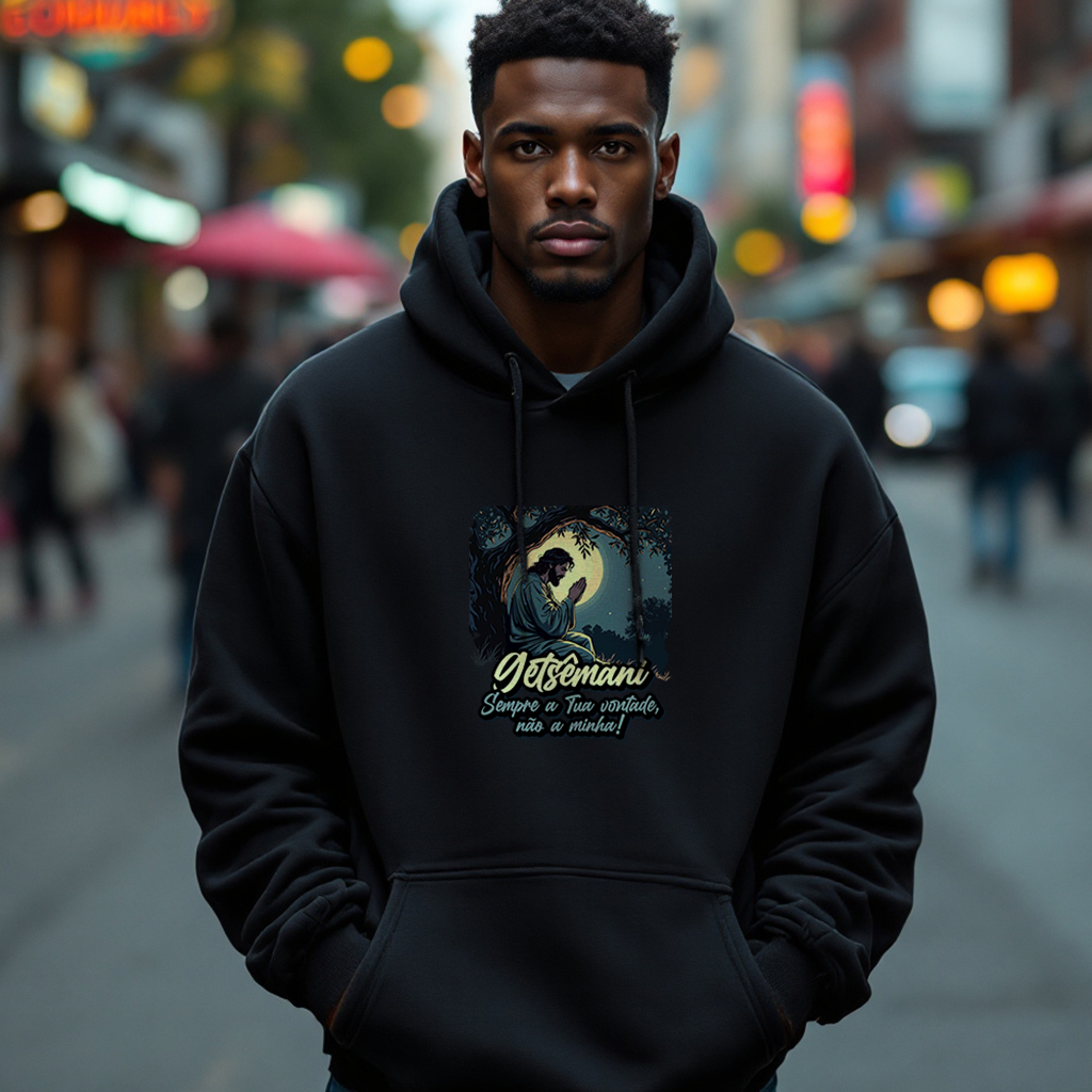 Nome do produto: Moletom Canguru Getsêmani