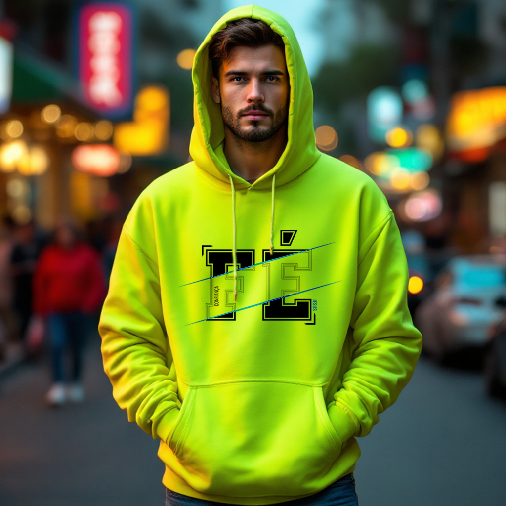 Nome do produto: Moletom Canguru Fé