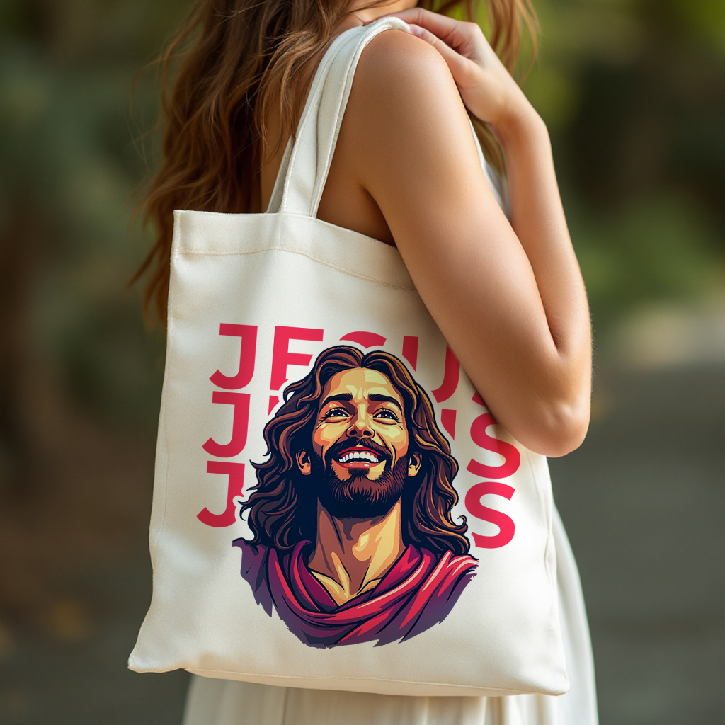 Nome do produto: Ecobag Grande Jesus