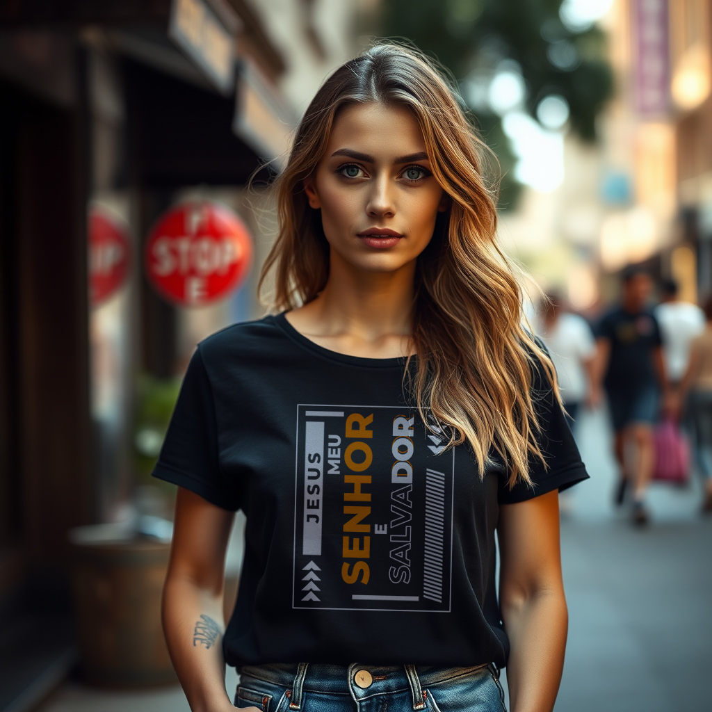 Nome do produto: Camisa Babylong Quality Senhor Salvador