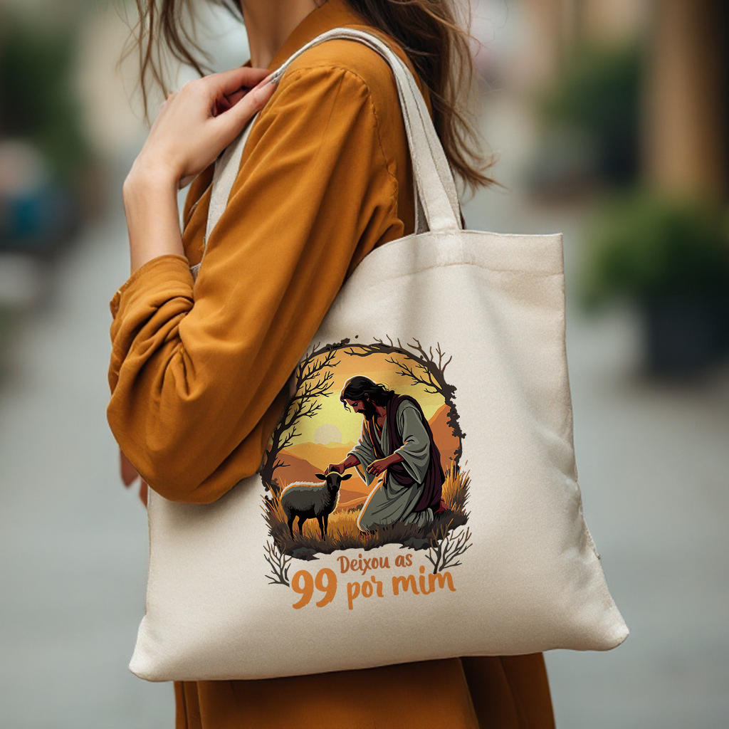 Nome do produto: Ecobag Grande Deixou as 99 por mim