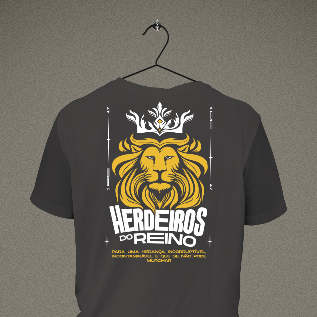 Nome do produto: Camiseta Herdeiros do Reino