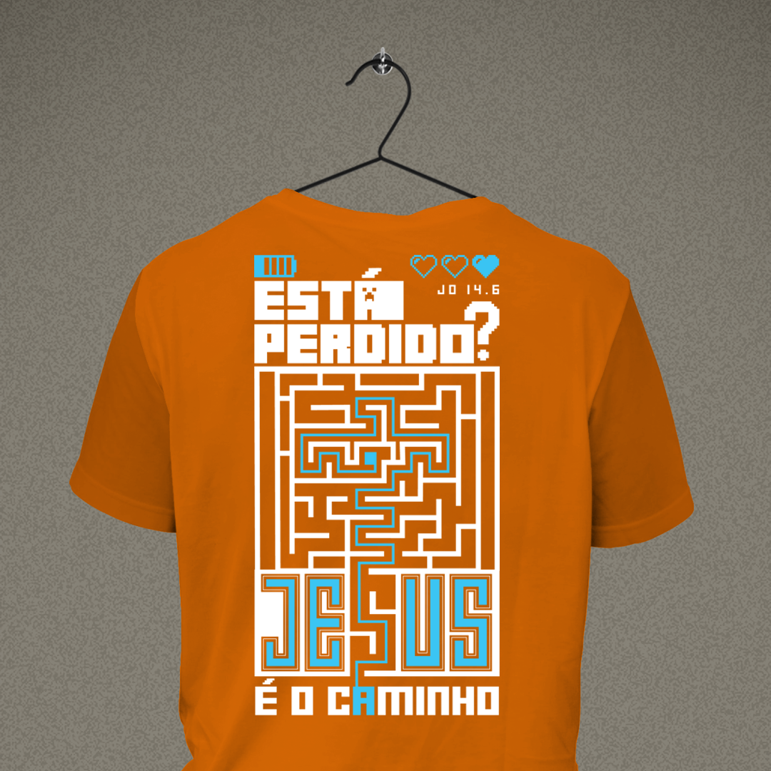 Nome do produto: Camiseta Jesus é o Caminho