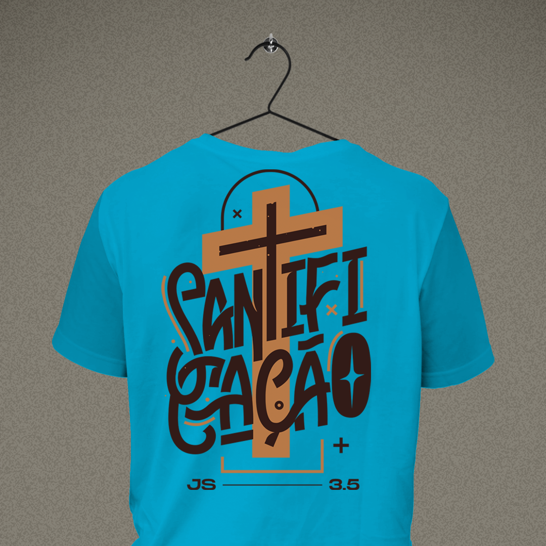 Nome do produto: Camiseta Santificação