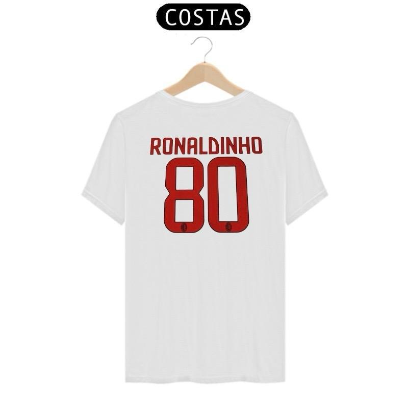 Nome do produto: Ronaldinho 80 Milan Graphic Tee