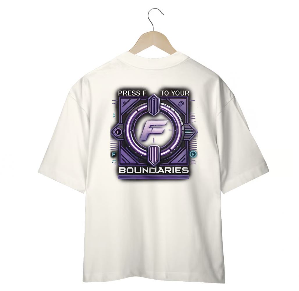 Oversized - PRESS F - Off White