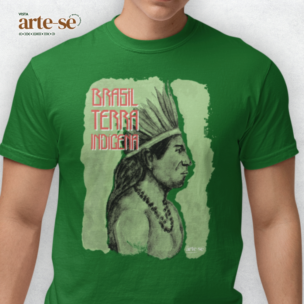 Camiseta - Pena Verde (Brasil Terra Indígena)