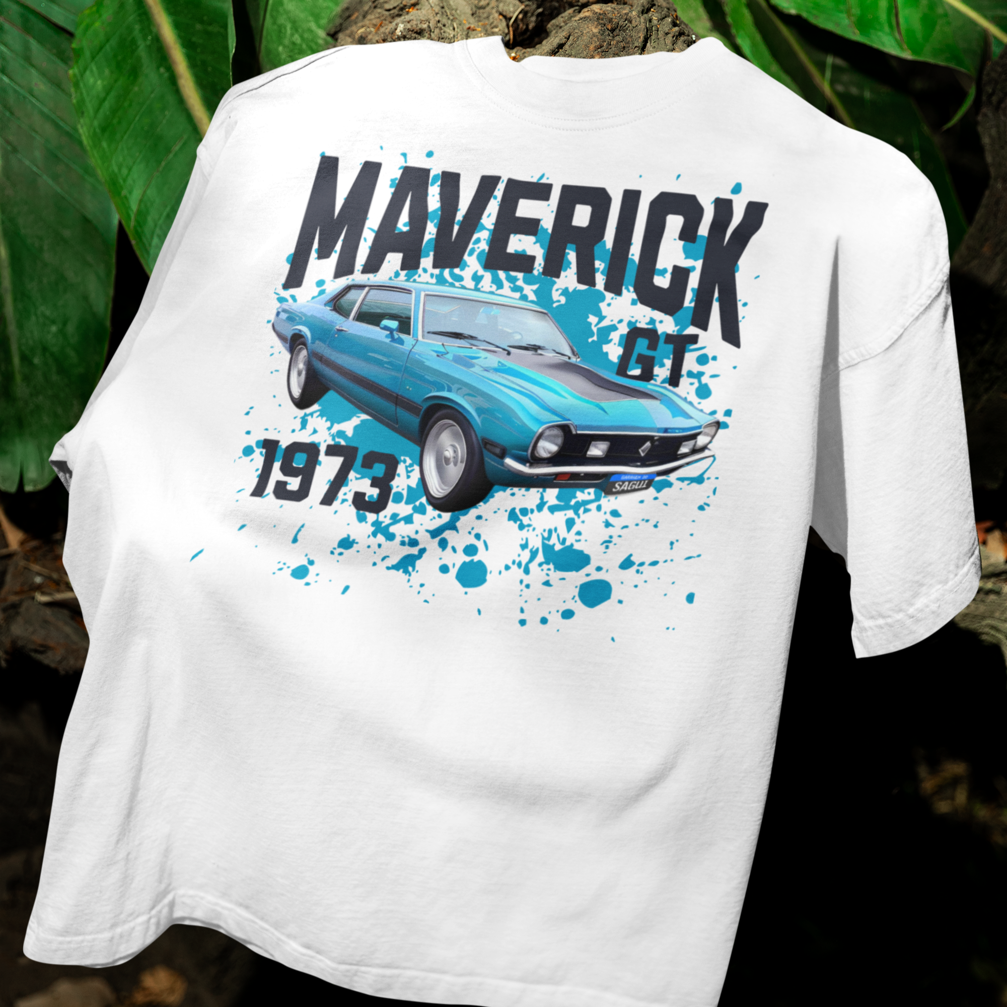 Camiseta Maverick GT V8 1973 (c)