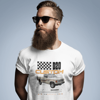 Camiseta D20 Custom Branca