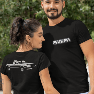 Camiseta Ford Pampa Emblema e Silhueta 2