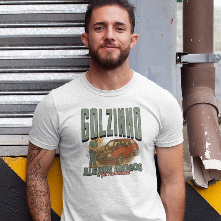 Camiseta Golzinho Amigos e Ferramentas