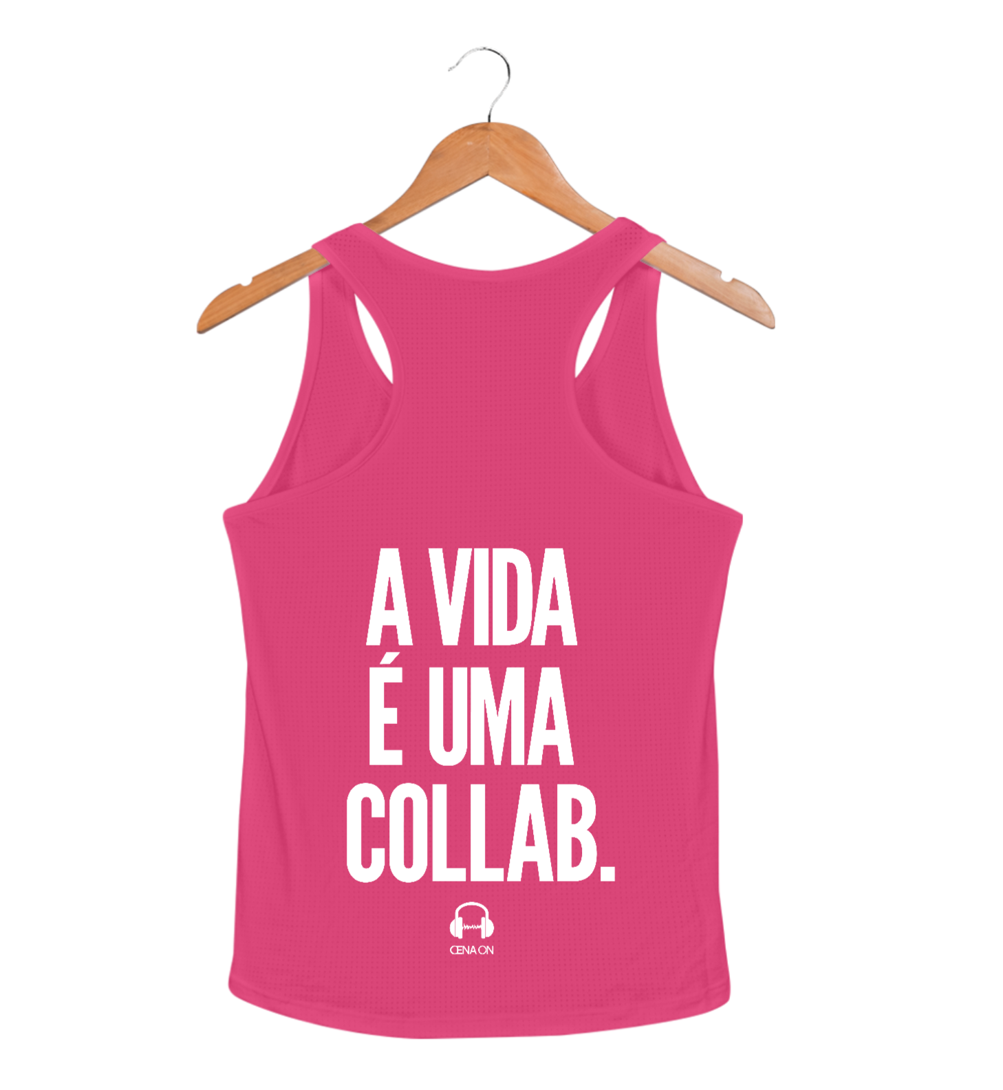 Regata Fem Sport Dry Uv A Vida É Uma Collab