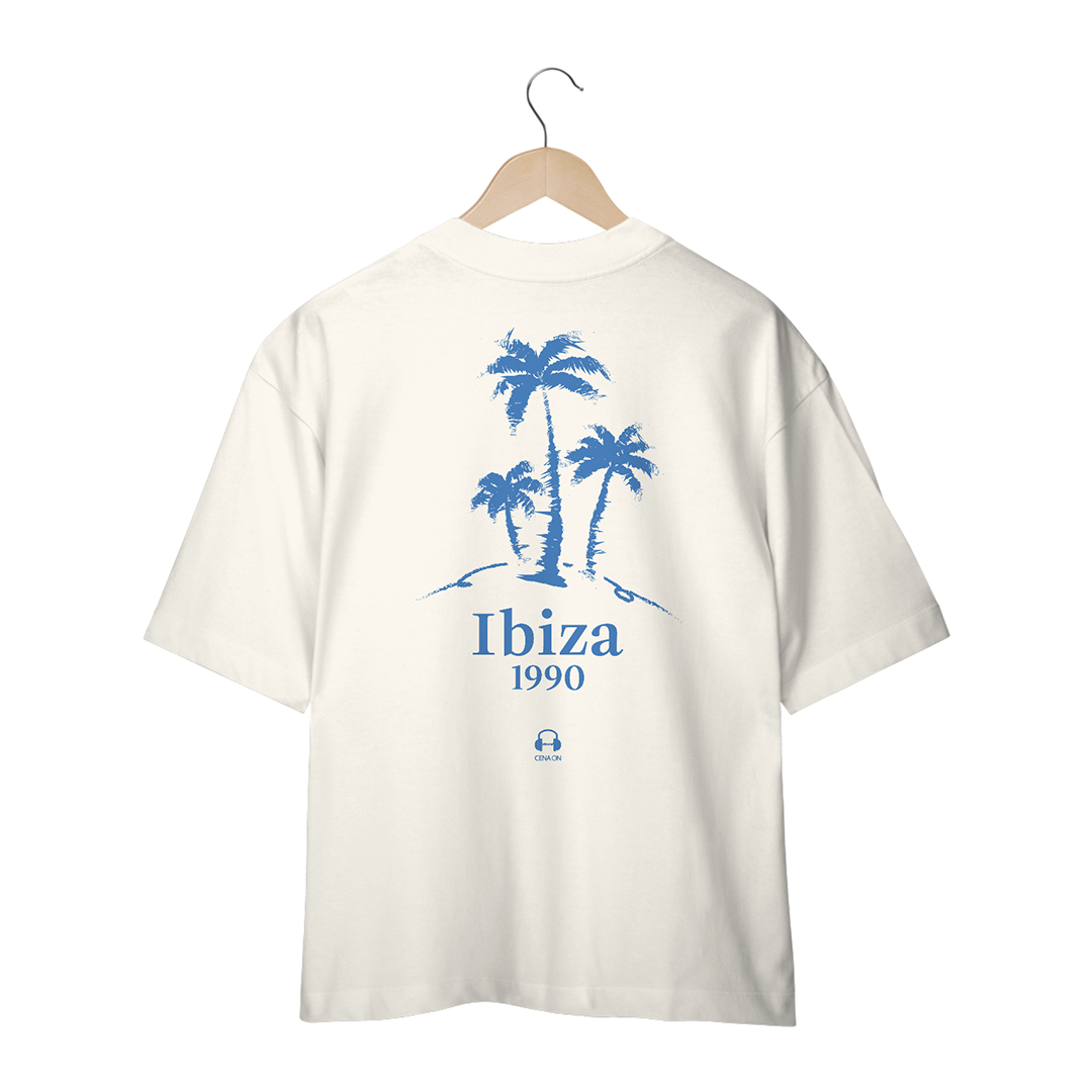 Camiseta Oversized Ibiza 1990