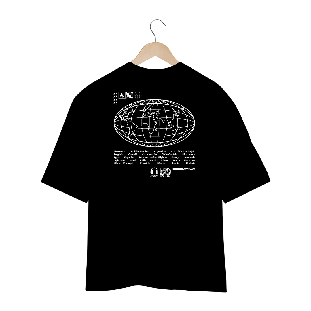 Camiseta Oversized World ON