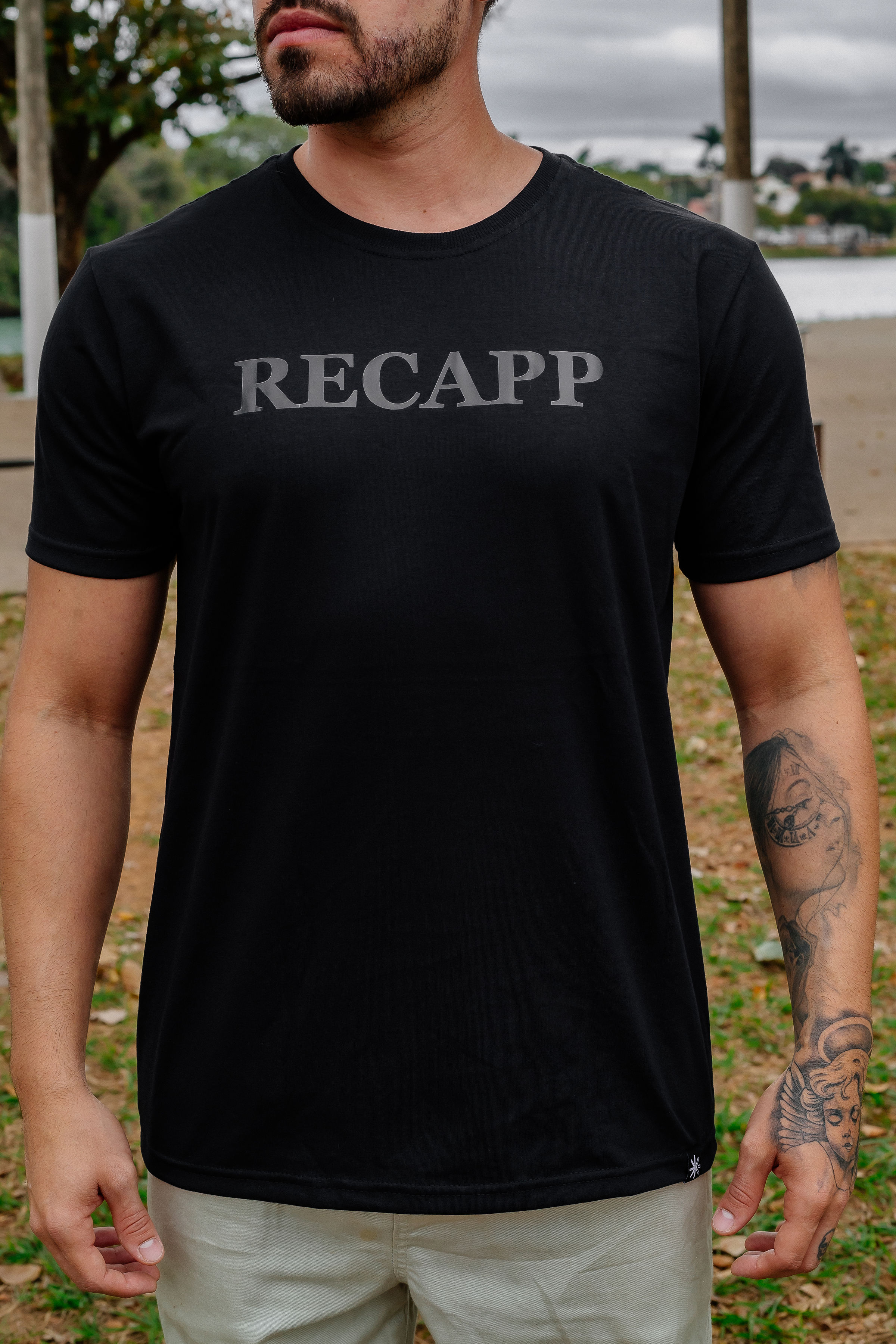 Nome do produto: Camiseta Recapp All Black