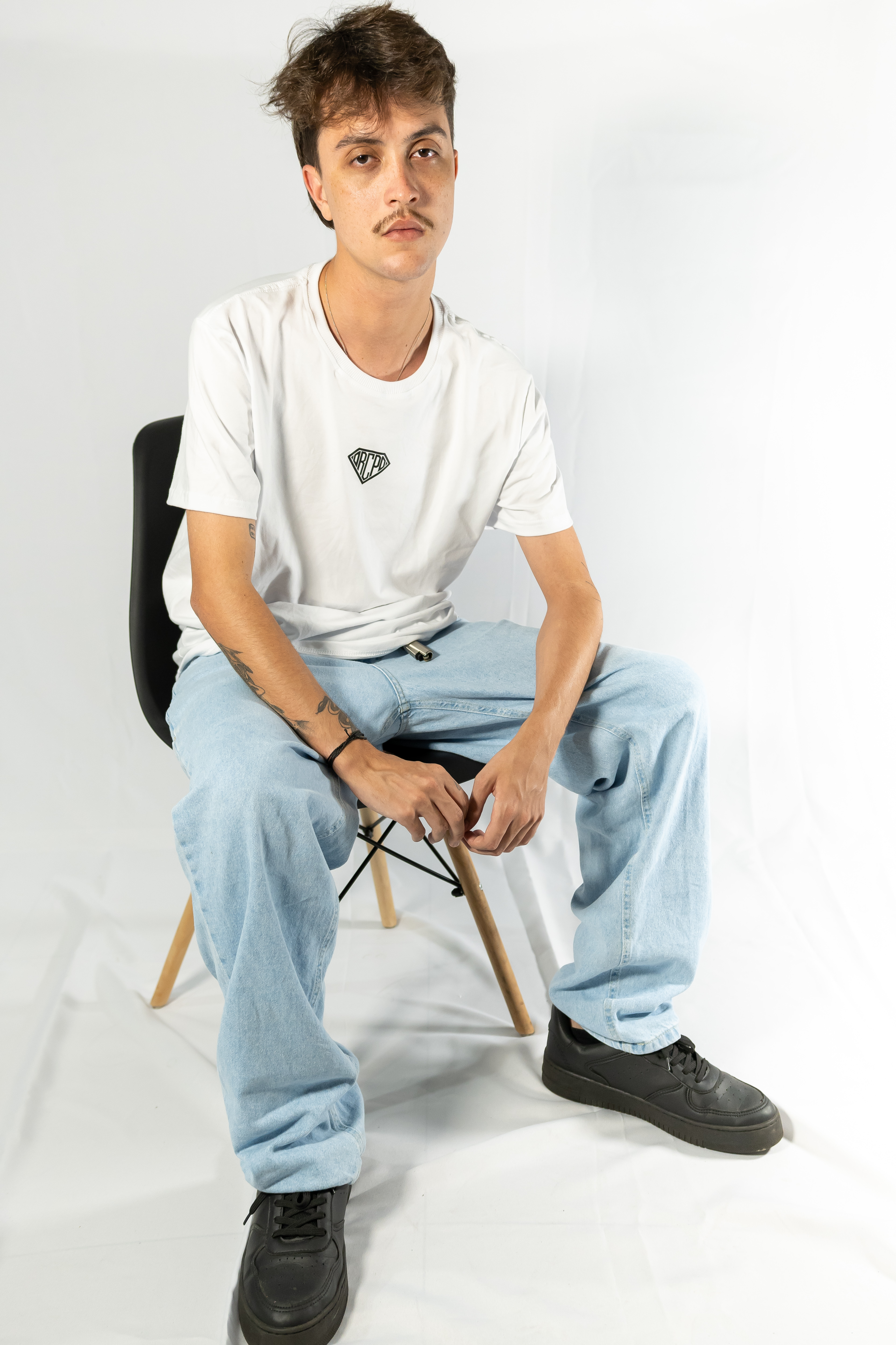 Nome do produto: Camiseta Diamond (estampa preta)