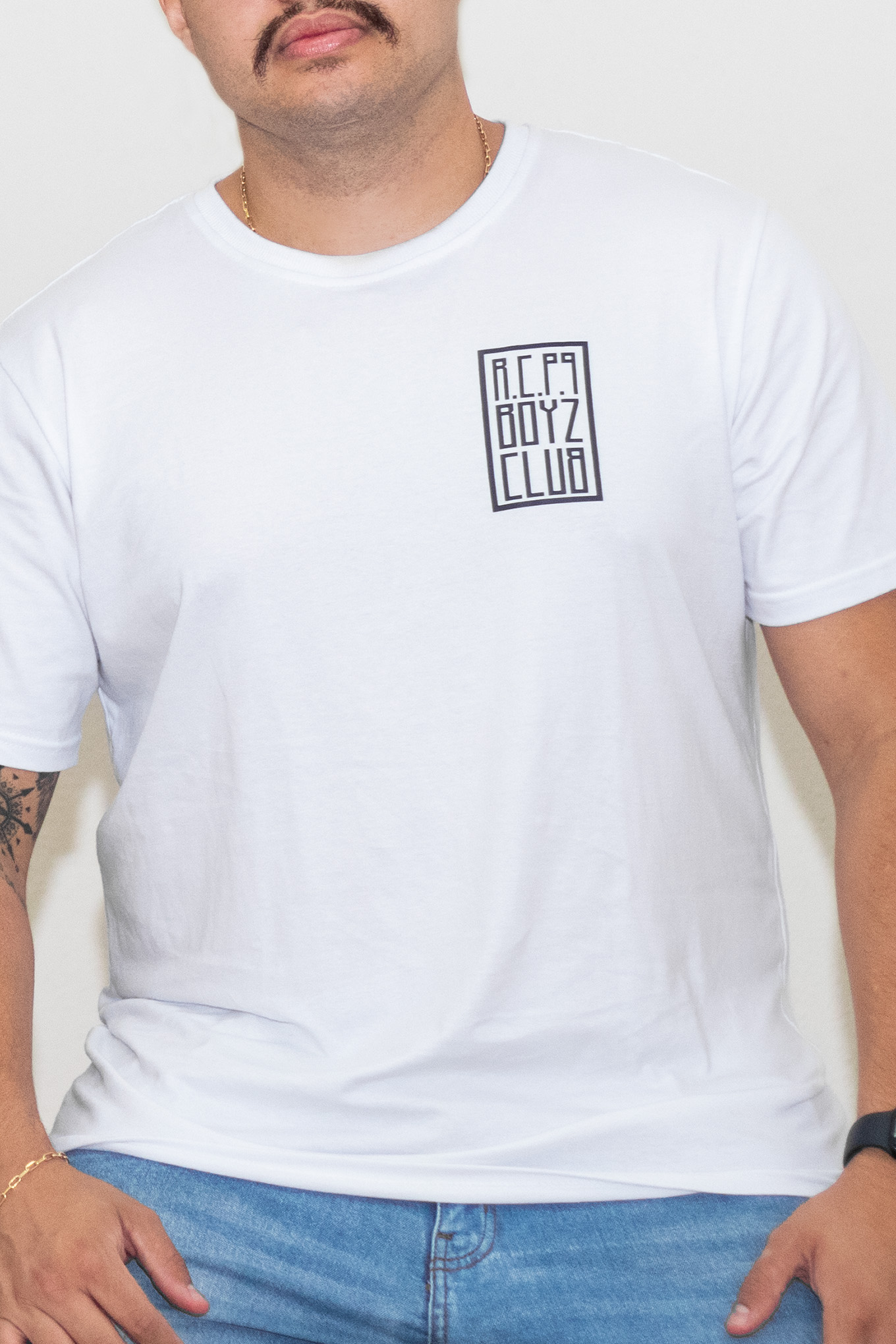 Nome do produto: Camiseta Recapp Boyz Club (estampa preta)