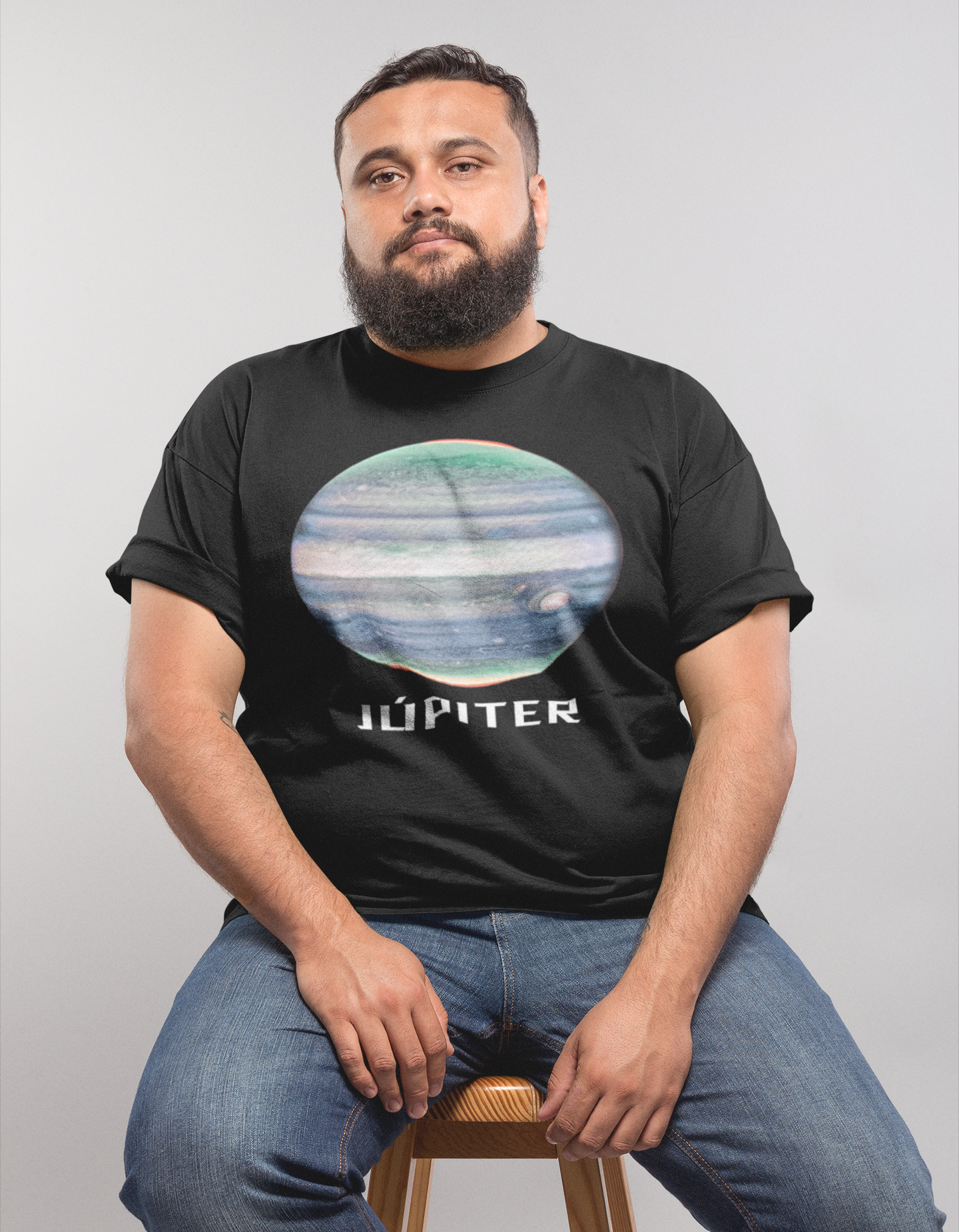 Nome do produto: Camiseta Jupiter (Foto oficial Nasa)