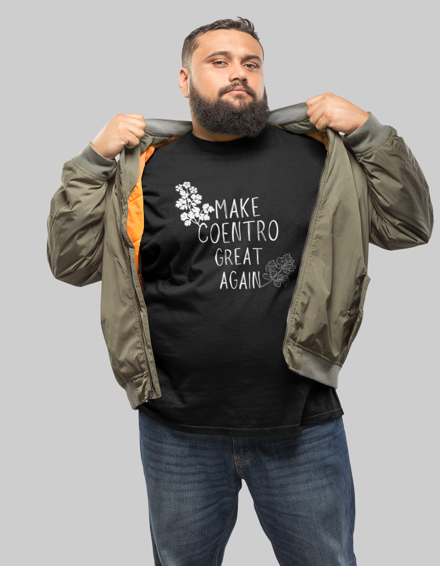 Nome do produto: Camiseta Make Coentro Great Again