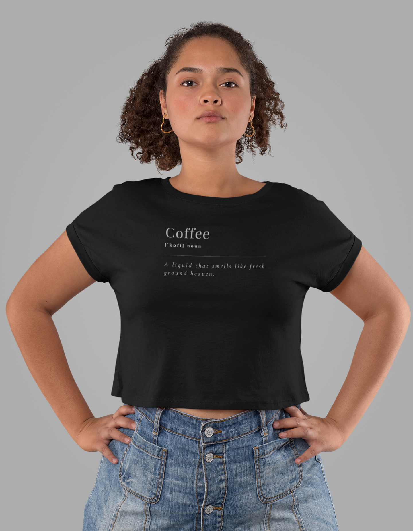 Nome do produto: Cropped Coffee is Heaven