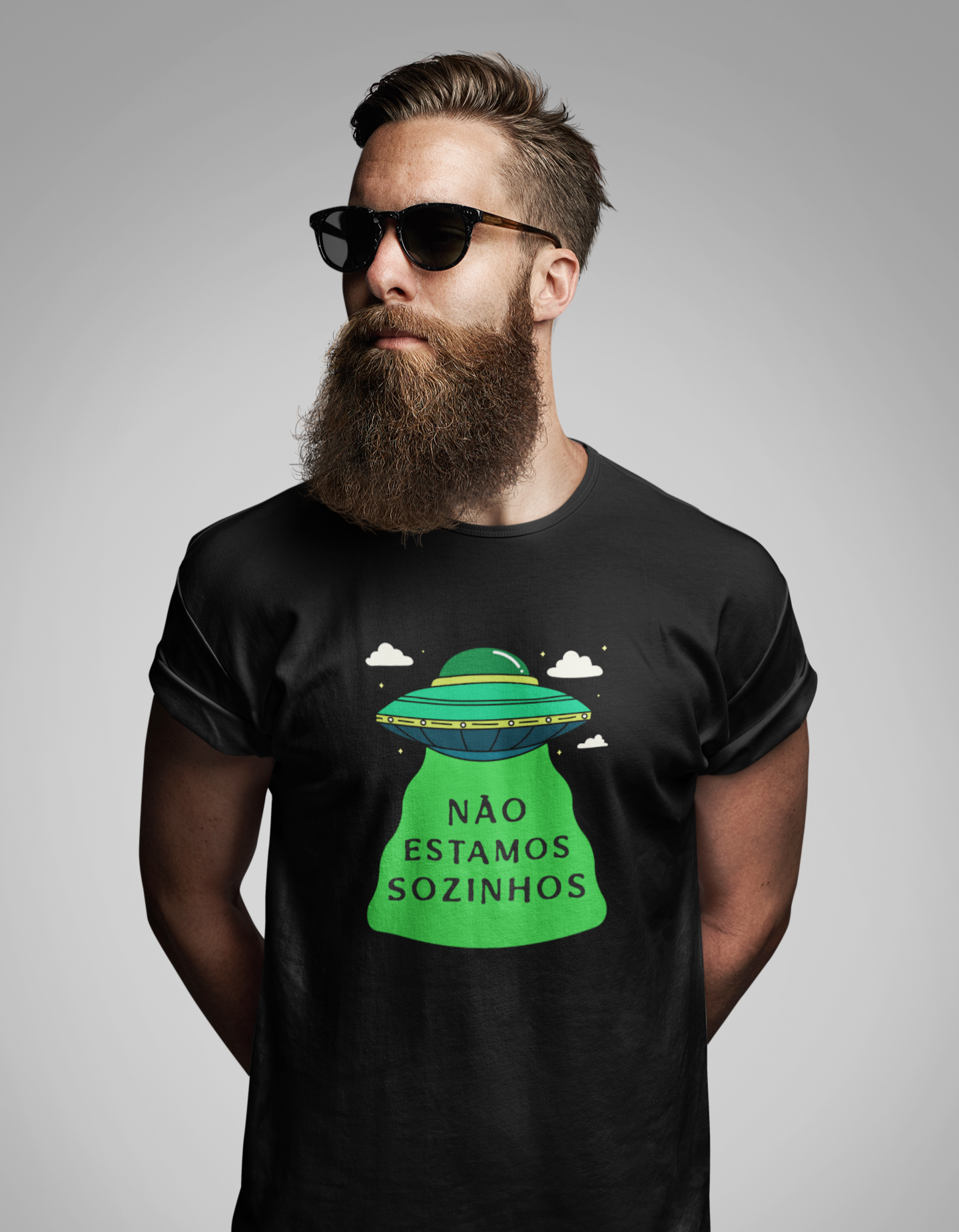 Nome do produto: Camiseta Não Estamos Sozinhos
