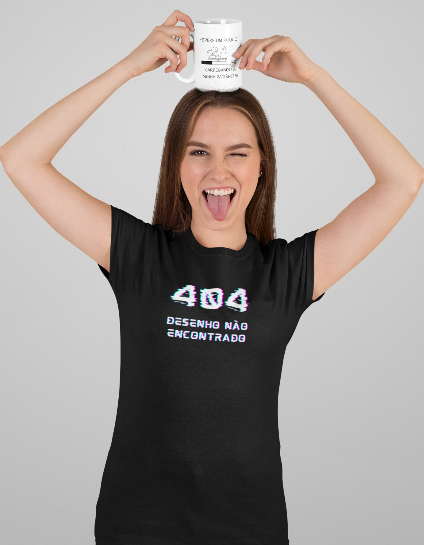 Nome do produto: Camiseta 404 Desenho Não Encontrado