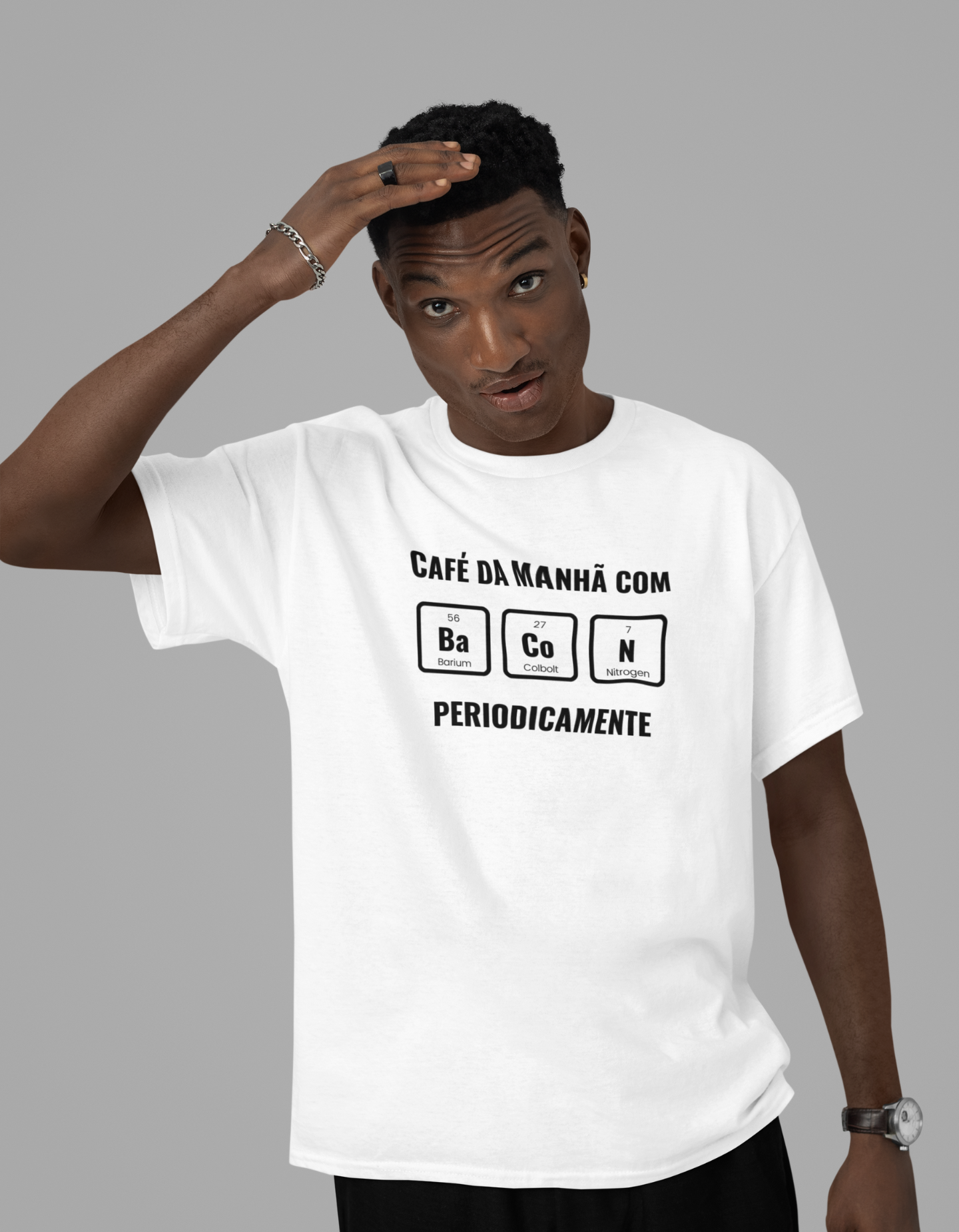 Nome do produto: Camiseta Café da Manhã com Bacon