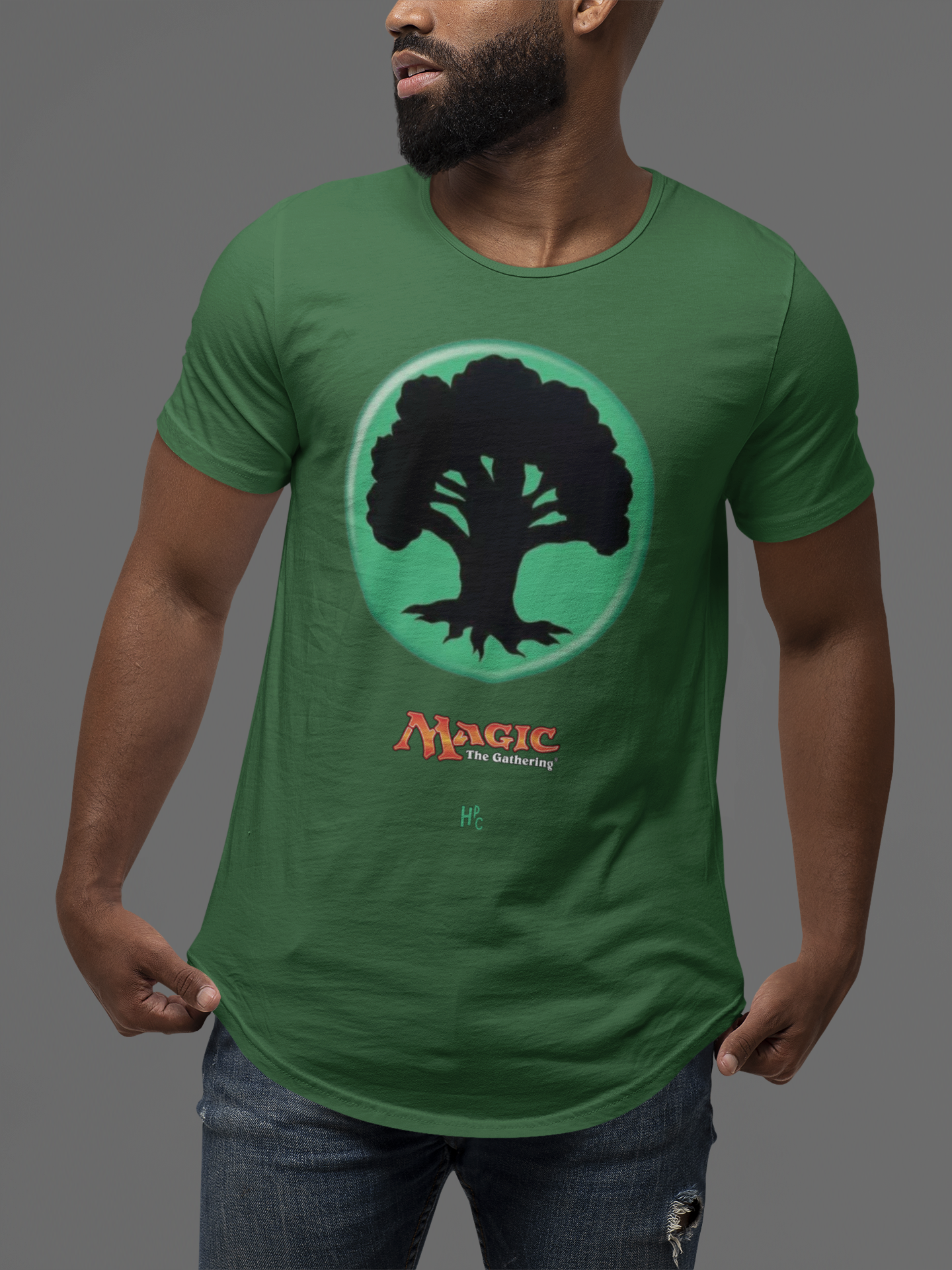 Nome do produto: CAMISETA CARD GAME MANA VERDE