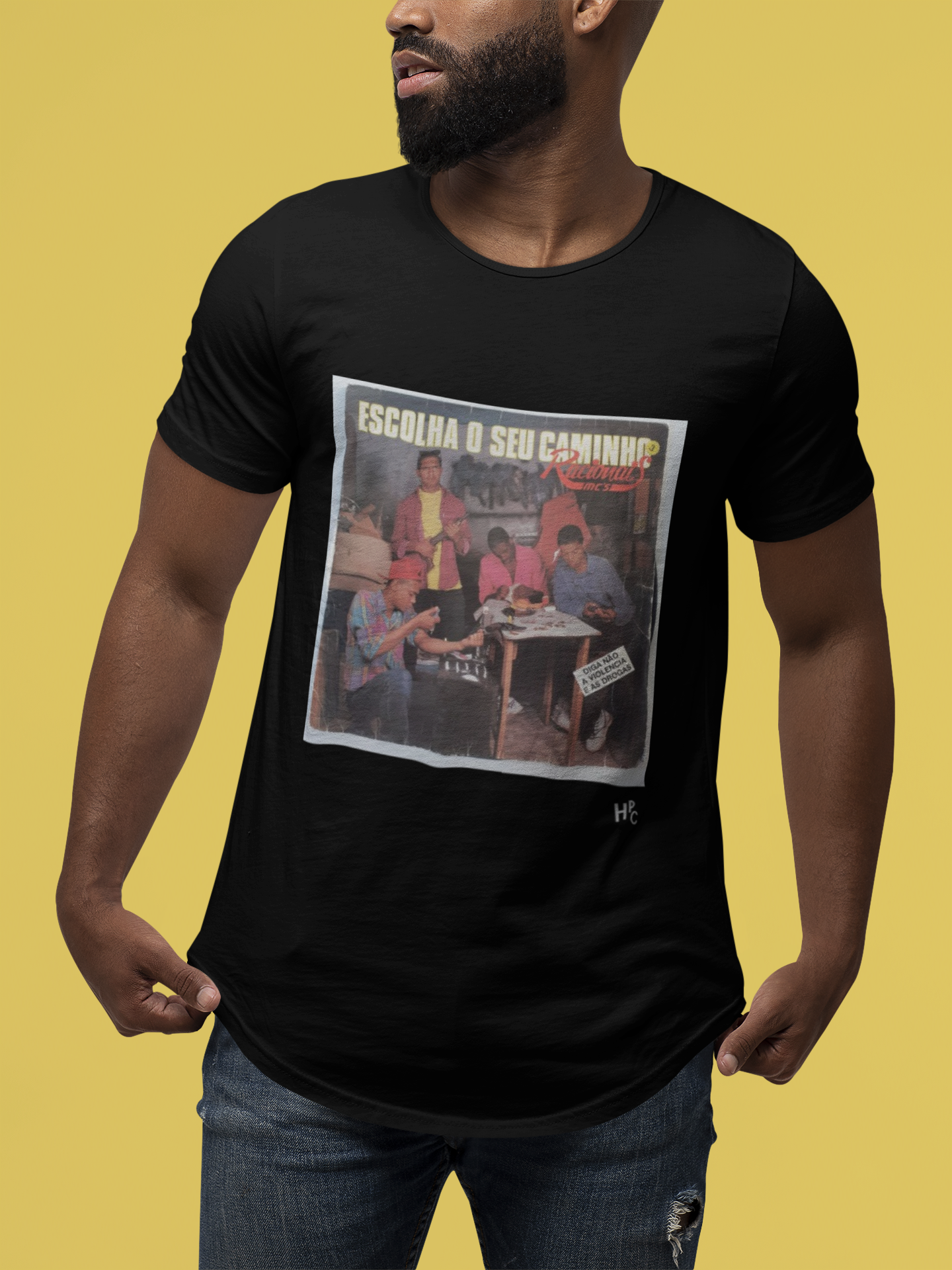 Nome do produto: CAMISETA VINIL RACIONAIS MC\'S - ESCOLHA SEU CAMINHO