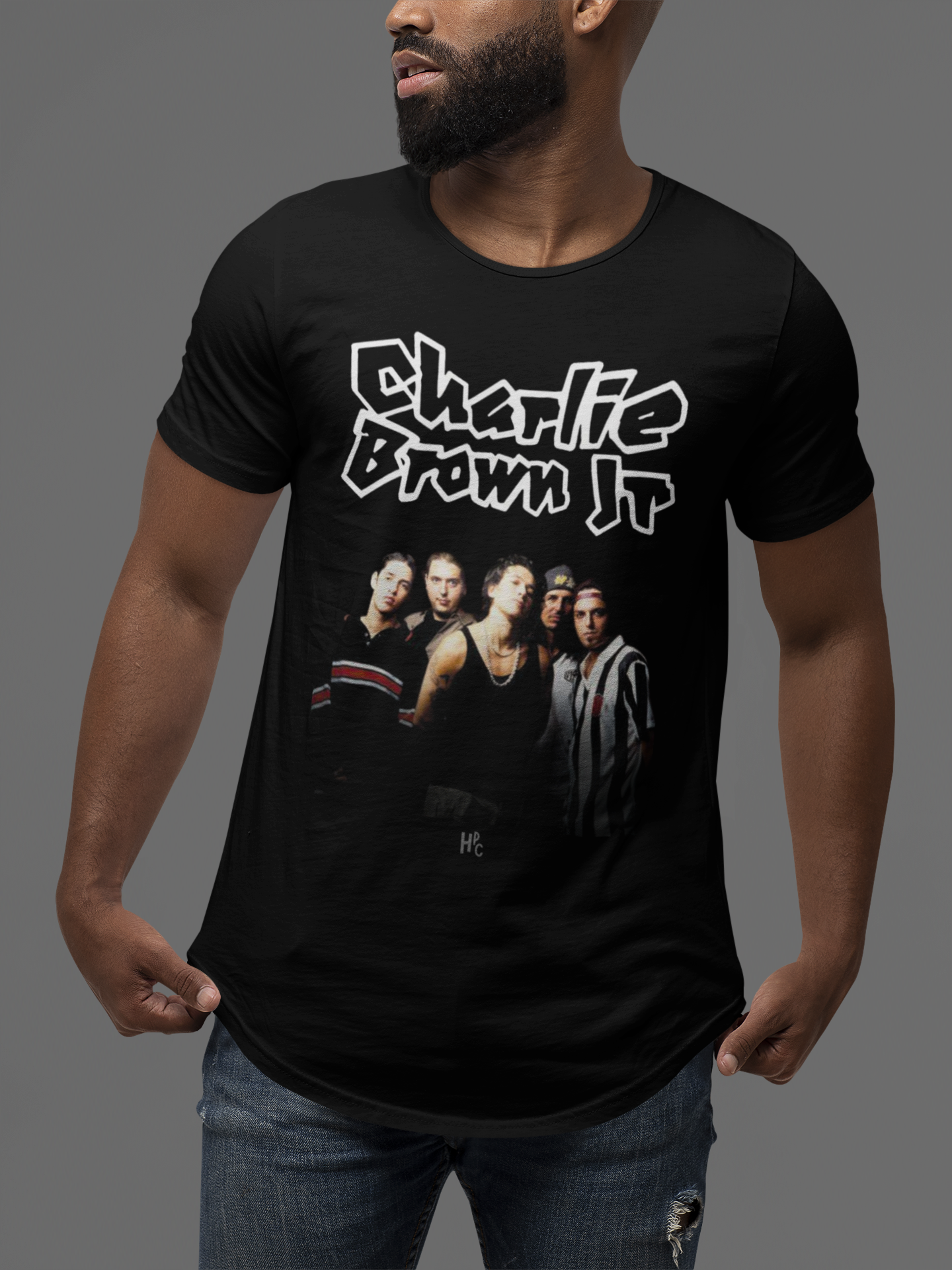 Nome do produto: CAMISETA CHARLIE BROWN JR. BAND