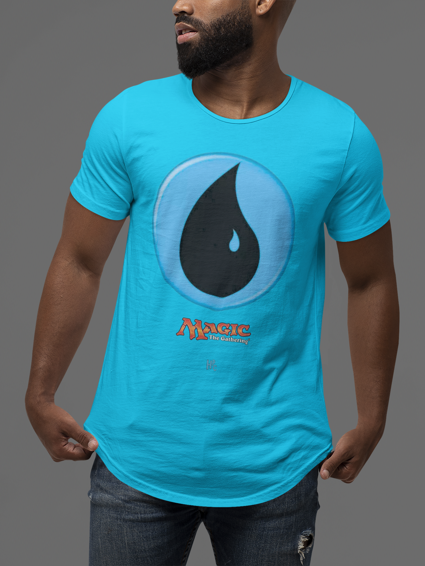 Nome do produto: CAMISETA CARD GAME MANA AZUL