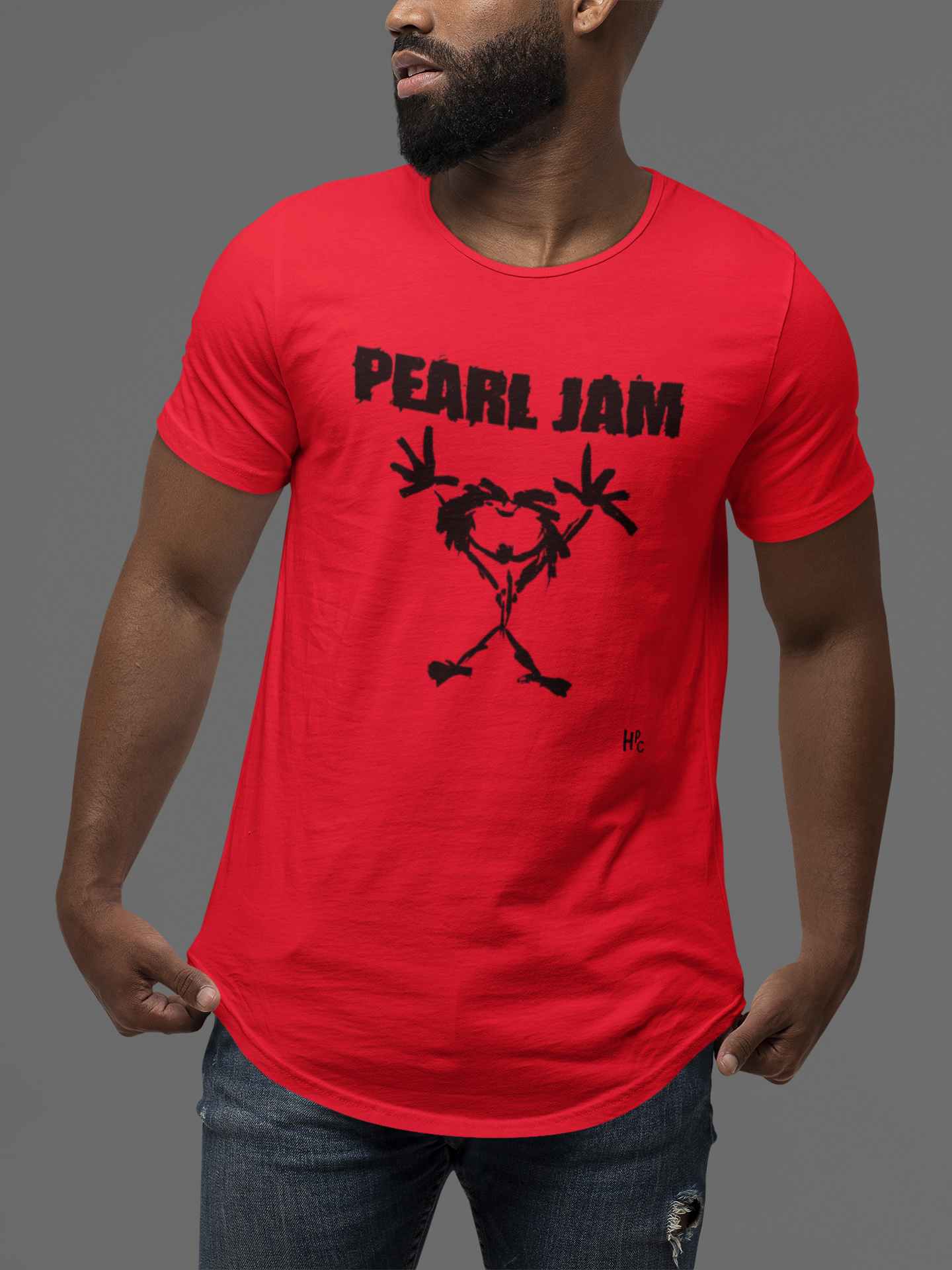 Nome do produto: CAMISETA PEARL JAM RED