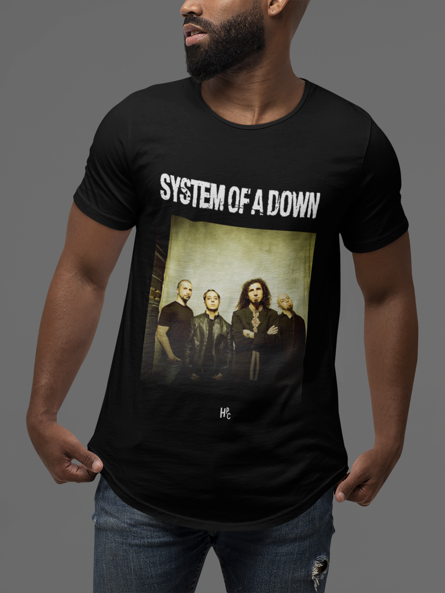 Nome do produto: CAMISETA SYSTEM OF A DOWN