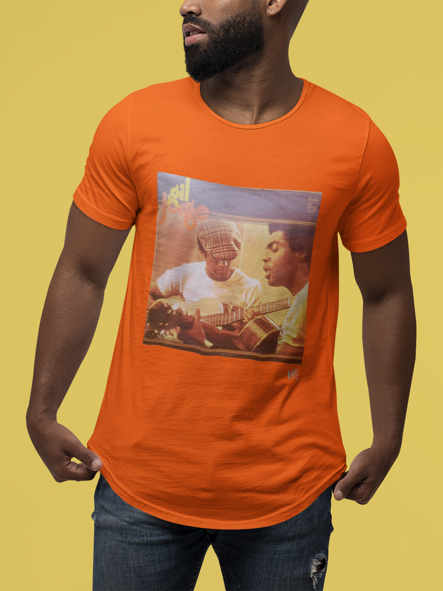 Nome do produto: CAMISETA VINIL GIL JORGE